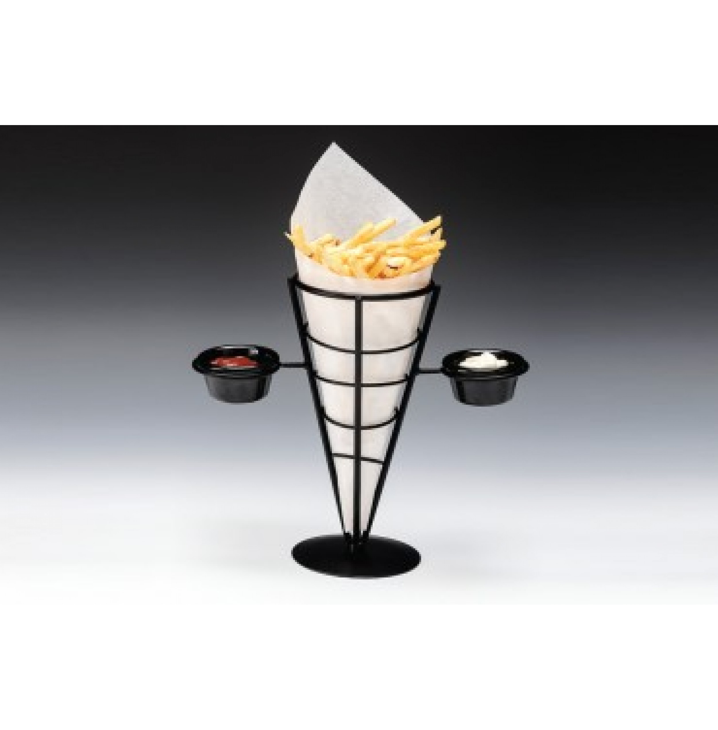 PATATES SERVİS STANDI Ø 12 H: 24,5 Cm